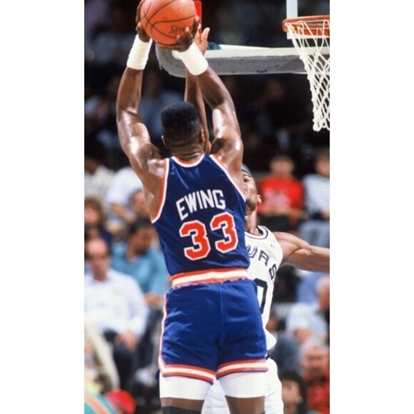 Patrick Ewing (Mitch/Ness)-(Knicks)-(Jersey)-(Blue)-(Good Cond.)-(Size:XL)-$95 - Picture 4 of 12